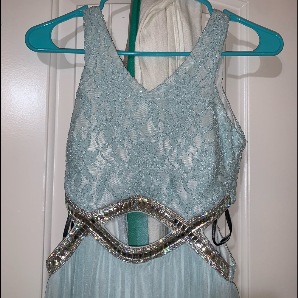 Light Blue Prom or Banquet dress